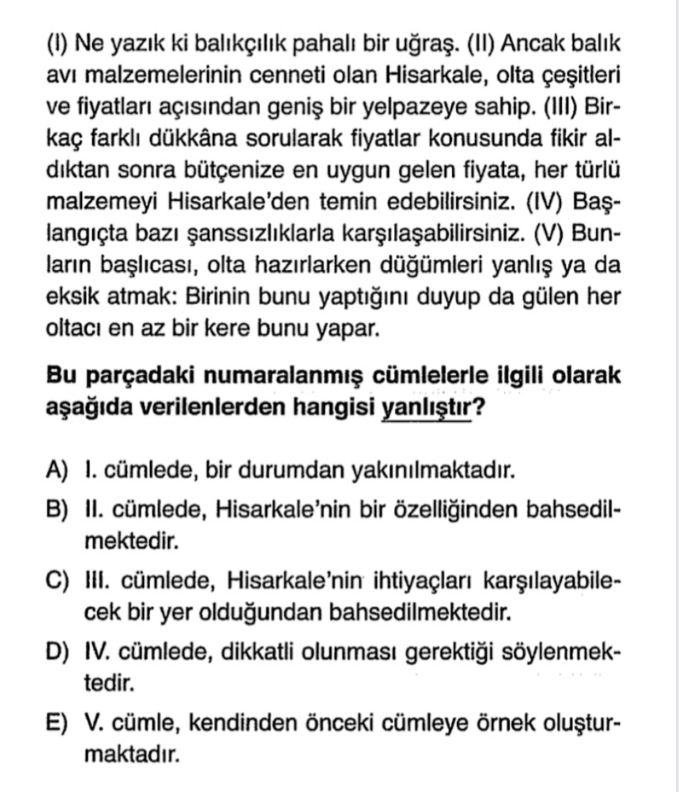 Soru Görseli